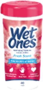 Wet Ones Antibacterial Hand Wipes