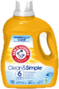 Arm And Hammer Clean And Simple Laundry Detergent