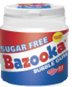 Bazooka Sugar Free Bubble Gum