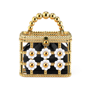 Floral Cage Satchel