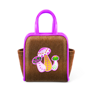 Mushroom Print Handbag