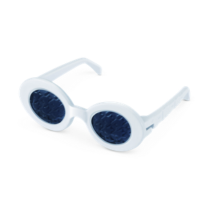 Sunglasses, White