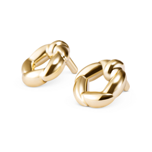 Earrings (gold & black)