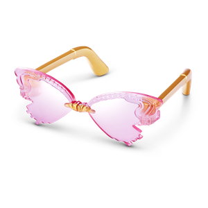 Sunglasses, Pink Butterfly