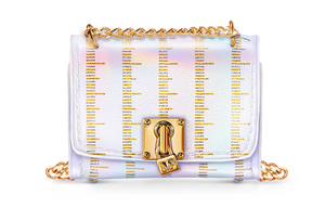 Ruler Print Crossbody