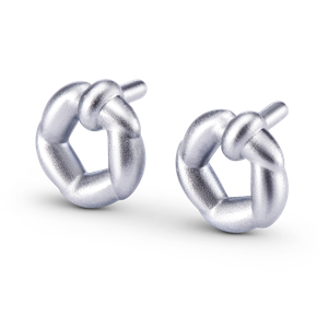 Earrings, Silver
