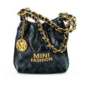 Drawstring Chain Purse