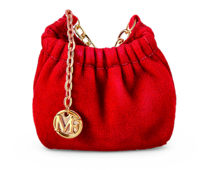 Velour Drawstring bag