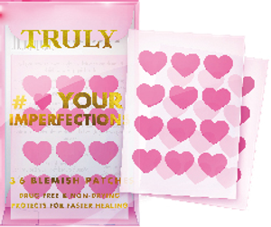 Truly blemish treatment heart patches 36ct
