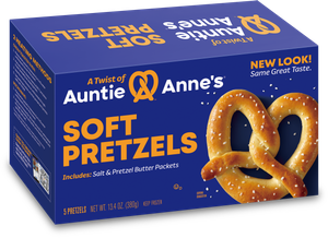 Auntie Anne's soft pretzels