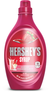 Hershey's strawberry syrup