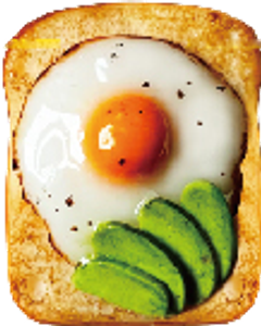 Egg Toast Magnet