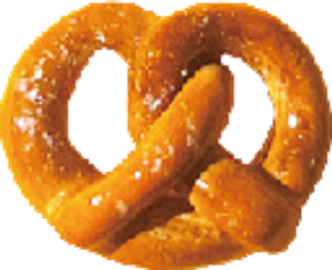 Pretzel Magnet
