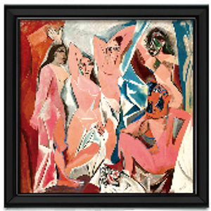 "Les Demoiselles d'Avignon' by Pablo Picasso