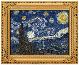 "Starry Night" by Vincent Van Gogh