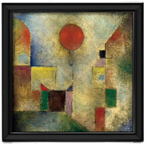 "Red Balloon" by Paul Klee