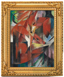 "The Foxes" by Franz Marc