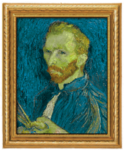 "Self-Portrait" by Vincent Van Gogh