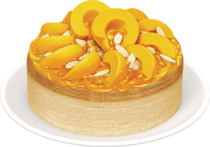 Almond and Apricot Cheesecake