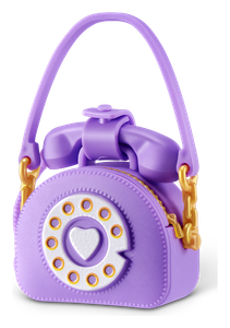 Purple Telephone Handbag