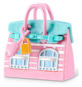 Pink House-Shaped Handbag