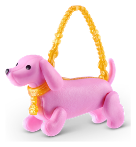Pink Dachshund Handbag