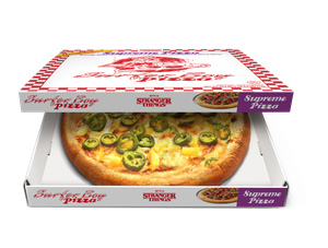 Stranger Things pizza