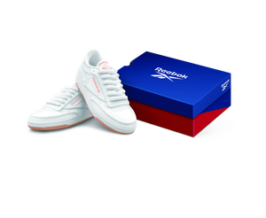 Reebok white shoes
